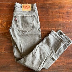 Olive Levi's 511 Jeans